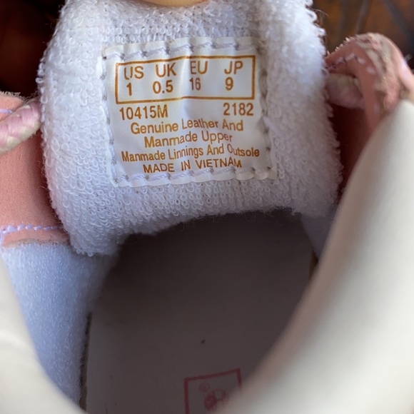 TIMBERLAND CRIB BOOTIE PINNK SIZE 1 - Picture 7 of 13